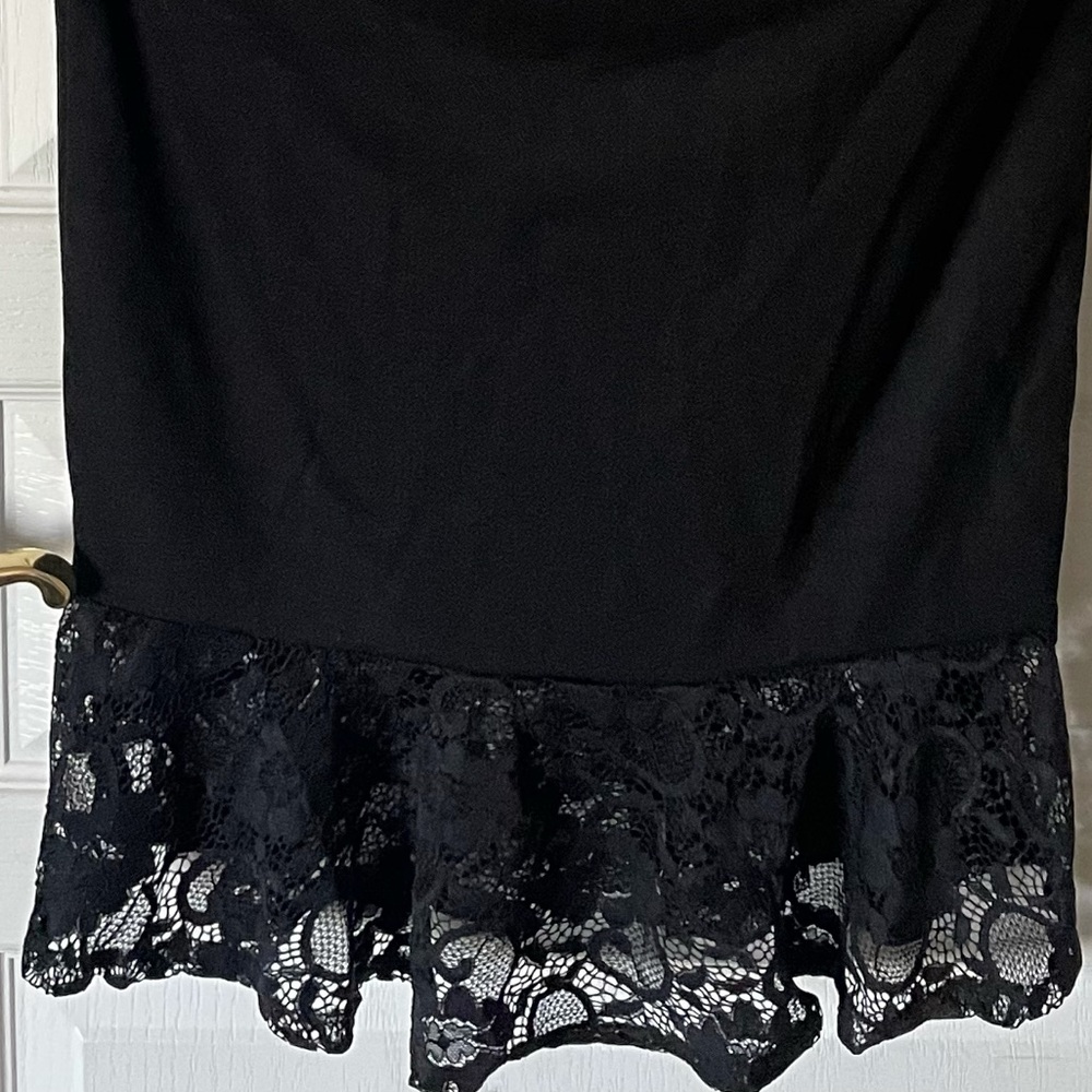 Blue belle maternity black dress size 10 - Picture 2 of 4